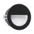 Eglo Luce Da Parete Aracena Aluminium Nero 2W 300lm - 840 Bianco Freddo