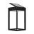 Eglo Luce Da Parete Suzzara Solar Nero 6W 800lm - 840 Bianco Freddo | IP65 - Sensore Di Movimento