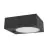 Eglo Luce Da Parete Darfano Solar Nero 6W 930lm - 840 Bianco Freddo | IP54 - Dimmerabile - Sensore Di Movimento