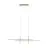 Eglo Luce Pendente Trepilia Aluminium Acciaio Levigato 20W 2500lm - 830 Luce Calda -  | IP20