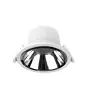 Noxion Downlight LED Apollo 20W 2300lm 60D - 830 Luce Calda - | 220mm - Ritaglio 200mm - Alu Riflettore - UGR <19