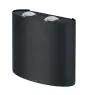 Ledvance Endura Stile Alu Deco Luce Da Parete Scuro Grigio Up & Down 11W 550lm - 830 Luce Calda -
