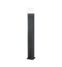 Ledvance Smart+ Wifi LED Lampada a piedistallo 80cm Cubo Scuro Grigio Esterni 9.5W 500lm - 830 Luce Calda - | RGBW - Dimmerabile