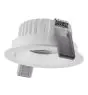 Ledvance Faretti LED Adjust Aluminium Bianca 8W 680lm 36D - 930 Luce Calda - | Ritaglio 83mm - IP20 - Miglior Resa Cromatica - Dimmerabile