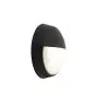 Ansell Bulkhead LED Helder Circolare Palpebra Nero 12W 1058lm - 830-840-865 CCT | 215mm - IP54