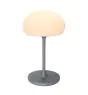 Nordlux Lampada Da Tavolo Sponge Portable Batteria Grigio 48W 300lm - 827 Bianco Molto Caldo | A 3 Livelli Dimmerabile 