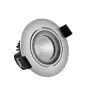 Noxion Faretti LED Hydro Antincendio Aluminum 8W 585lm - 927 Bianco Molto Caldo | Ritaglio 83mm - IP65 - Miglior resa cromatica - Dimmerabile