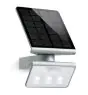 Steinel LED Luce Da Parete XSolar L-S Argento 150lm - 830 Luce Calda - | Solar - Sensore Di Movimento E Luce
