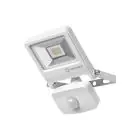 Ledvance Proiettore LED Endura Bianca 10W 800lm 100D - 830 Luce Calda | IP44 - Sensore di movimento e luce - Simmetrico