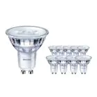 Confezione Multipack 10x Philips Corepro LEDspot GU10 PAR16 4.6W 370lm 36D - 830 Luce Calda | Sostitutiva 50W