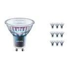 Confezione Multipack 10x Philips MASTER LEDspot ExpertColor GU10 PAR16 3.9W 265lm 25D - 927 Bianco Molto Caldo | Miglior resa cromatica - Dimmerabile - Sostitutiva 35W