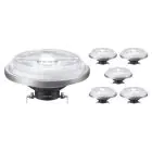 Confezione Multipack 6x Philips MASTER LEDSpot G53 AR111 10.8W 600lm 24D - 927 Bianco Molto Caldo | Miglior resa cromatica - Dimmerabile - Sostitutiva 50W