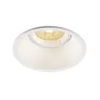SLV Horn-O Faretti Aluminium Whit Il Giroe | Ritaglio 95mm - Adatto per 1x GU10 