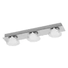 Ledvance Smart+ Wifi LED Luce Da Parete Illuminazione del bagno Il Giro Argento 18W 1200lm - 830-865 Regolabile Bianca | IP44