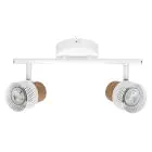Ledvance LED Decor Faretti Cork Acciaio Bianca 6W 460lm - 827 Bianco Molto Caldo | Dimmerabile