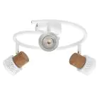 Ledvance LED Decor Faretti Cork Acciaio Spirale Bianca 10W 690lm - 827 Bianco Molto Caldo | Dimmerabile