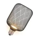Osram Decor Piatto Lamp In Metallo Alloggio LED E27 Special Ghiaccio Nero 3.5W 300lm - 827 Bianco Molto Caldo | Sostitutiva 25W