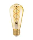 Ledvance Vintage 1906 LED E27 Pera Oro 4W 300lm - 820 Bianco Molto Caldo | Dimmerabile - Sostitua 25W