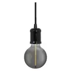 Osram LED Vintage 1906 Luce Pendente Bobbin Nero | Adatto per E27