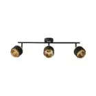 Ledvance Decor Faretti Hornet Soffitto Faretti Nero 3x2.8W - 827 Bianco Molto Caldo | Incl. 3x E14
