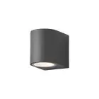 D'Lite LED Luce Da Parete Vossem Aluminium Nero | Adatto Per 1x GU10