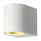 D'Lite Vossem Luce Da Parete Aluminium Bianca | IP56 - Adatto Per 1x GU10 