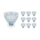 Confezione Multipack 10x Osram Parathom Faretti LED GU4 MR11 4.5W 345lm 36D - 927 Bianco Molto Caldo | Miglior resa cromatica - Dimmerabile - Sostitutiva 35W