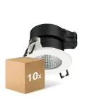 Confezione Multipack 10x Philips Faretti LED Chiara Accent G2 RS061B 6W 500lm 36D - 830 Luce Calda -  | 80mm - Dimmerabile 