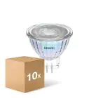 Confezione Multipack 10x Noxion PerfectColore Faretti LED GU4 MR11 4.4W 345lm 36D - 927 Bianco Molto Caldo | Miglior Resa Cromatica - Sostitutiva 35W