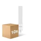 Confezione Multipack 10x Noxion Lucent PL-S LED 4.3W - 827 Bianco Molto Caldo | Sostitutiva 9W