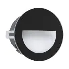 Eglo Luce Da Parete Aracena Aluminium Nero 2W 300lm - 840 Bianco Freddo