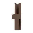 Eglo Luce Da Parete Montelauro Aluminium Arrugginito Up & Down 7W 800lm - 865 Luce Del Giorno | IP65